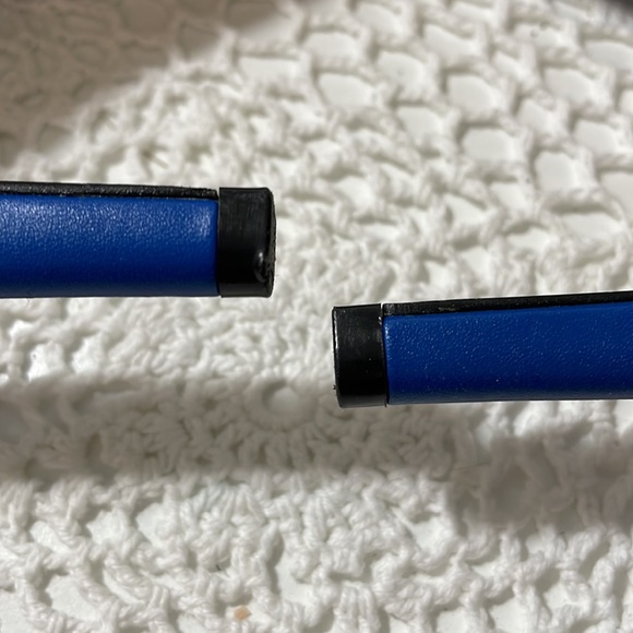 Le Chateau Royal blue leather stilettos US9 worn once! - Picture 7 of 9